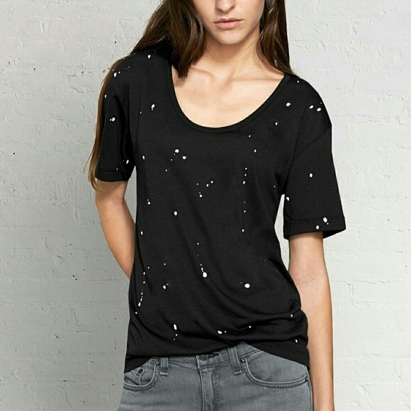 rag & bone Tops - Rag & Bone paint splatter tee